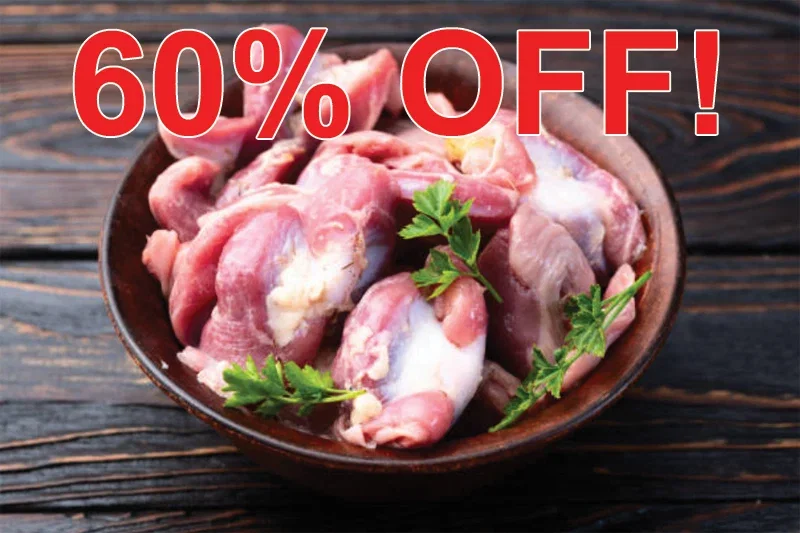 Image of Chicken Gizzards - Pastured Poultry - approx. 1 lb. (4 lb. minimum)