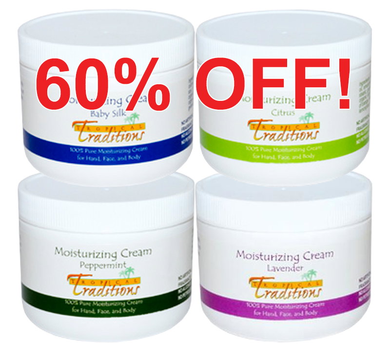60% OFF Moisturizing Creams