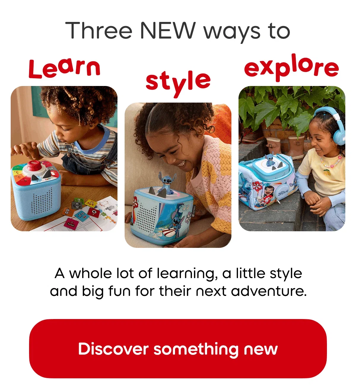 Discover something new