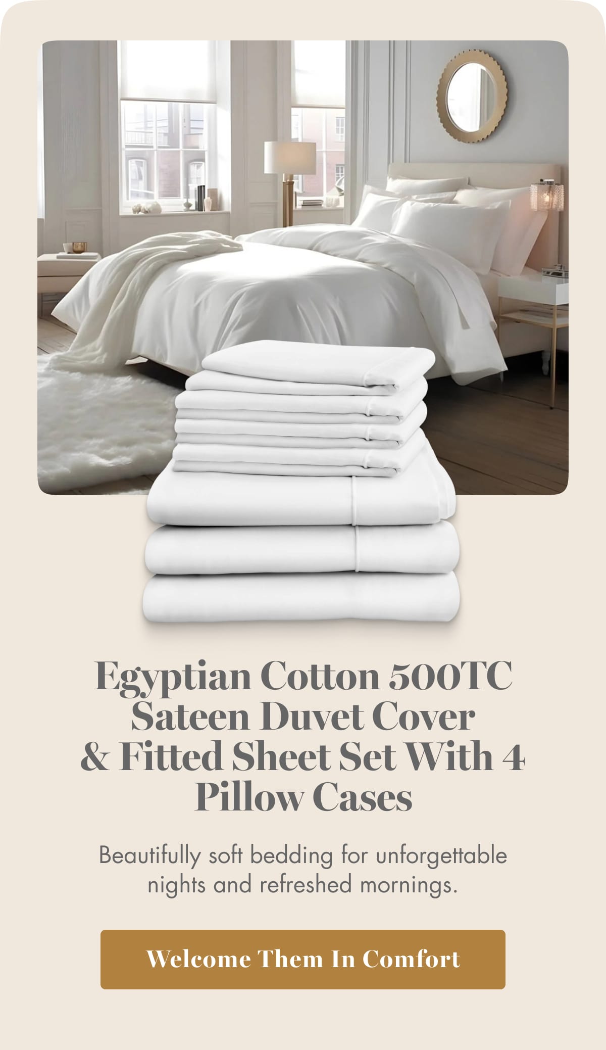 Welcome Them In Comfort