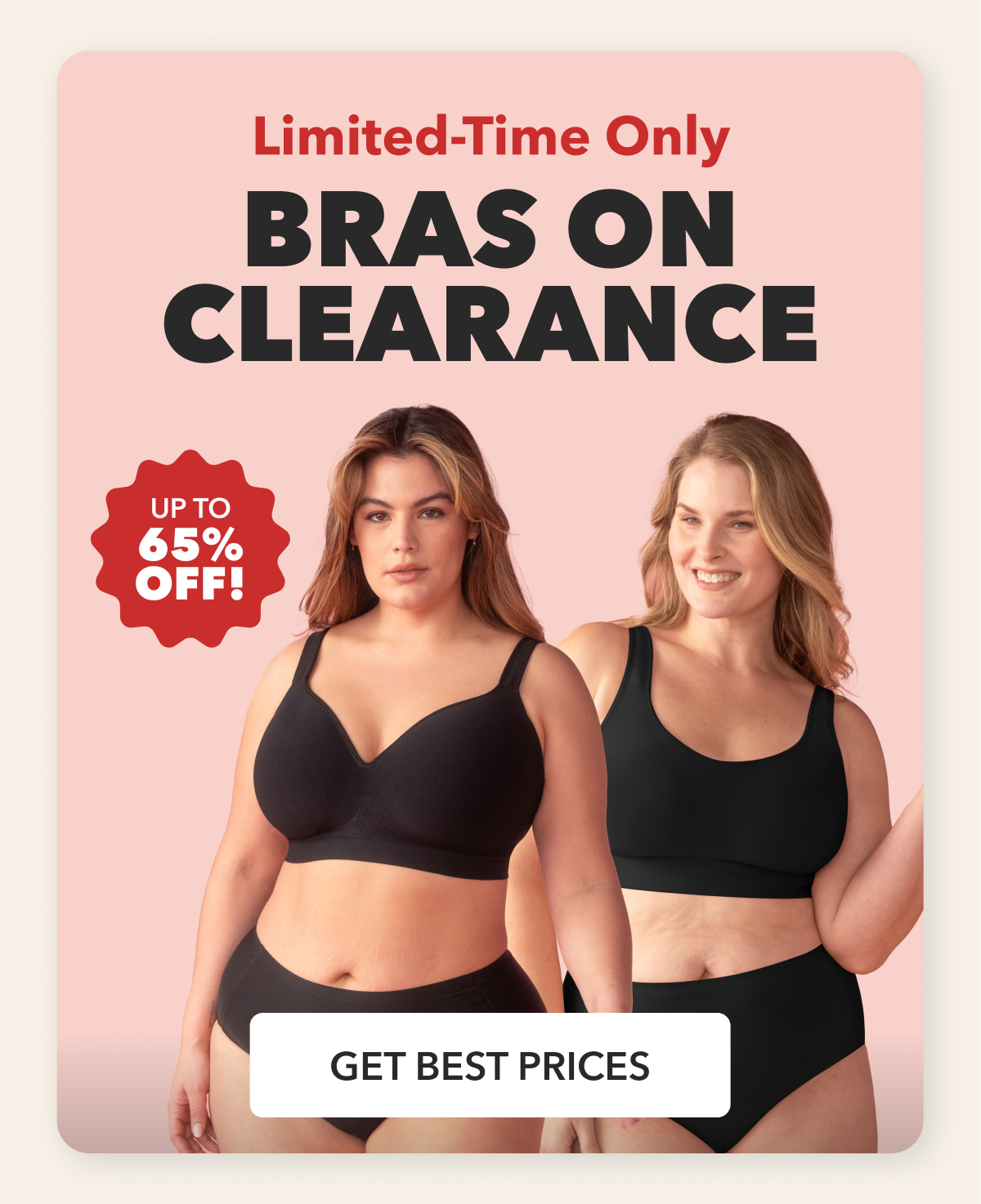 BRAS ON CLEARANCE