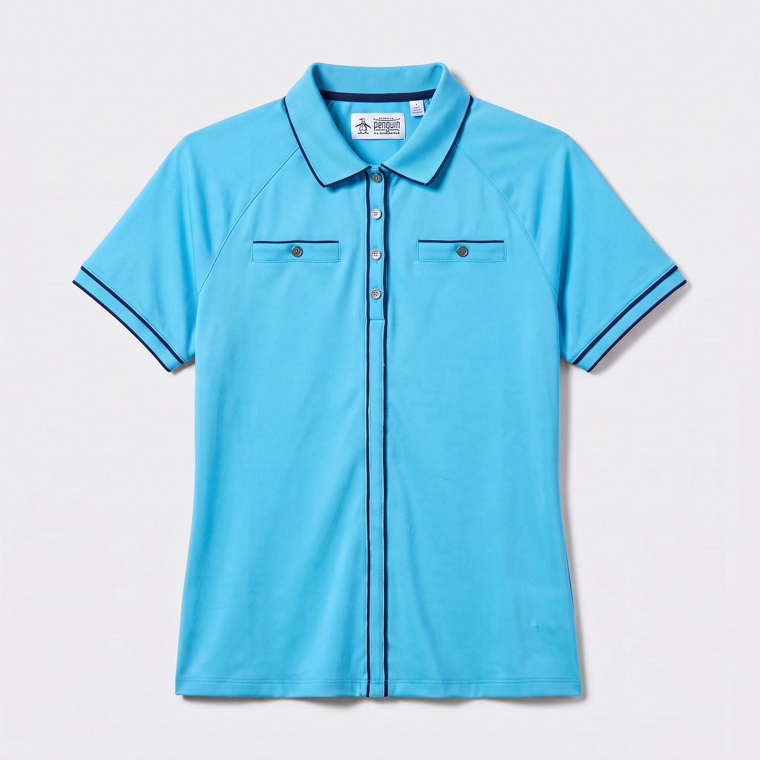 Women's Ribbed Tipped Golf Polo