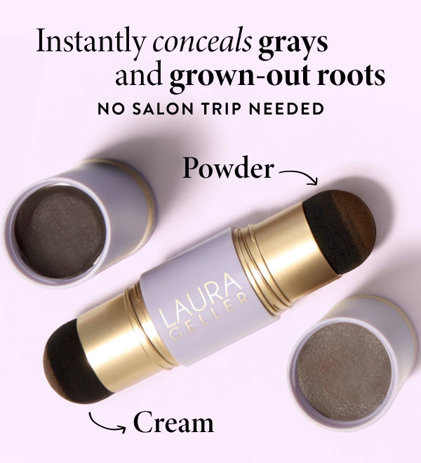 Instantly conceals grays and grown-out roots | No Salon Trip Needed