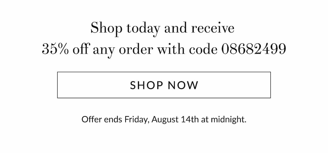 35% off any order [Click here to Shop now]