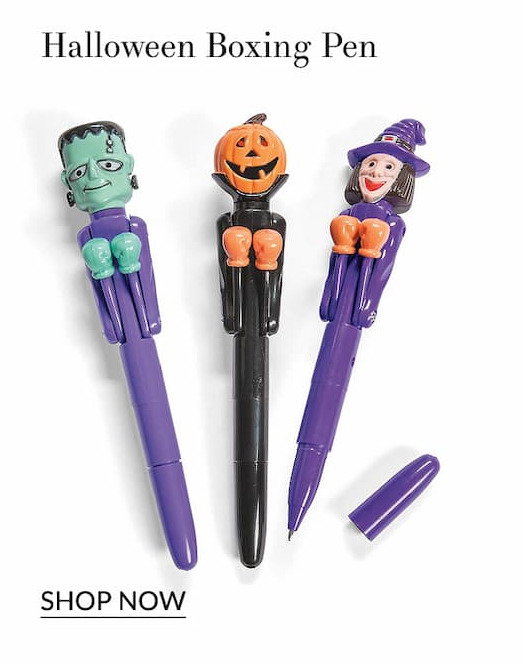 Halloween boxing pen