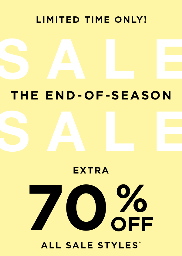 Extra 70 off sale styles