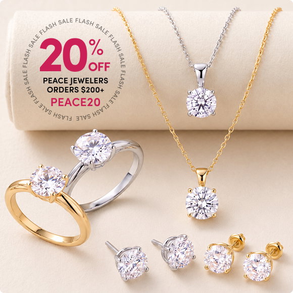 Peace Jewelers | 20% Off All Peace Jewelers Orders $200+ with Code: PEACE20