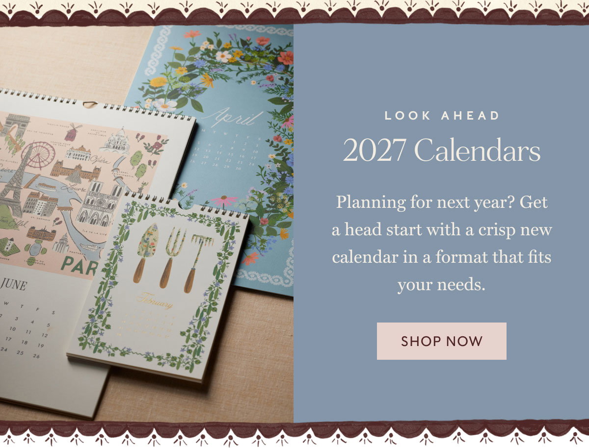Look Ahead 2027 Calendars