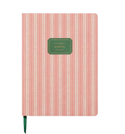 Pinking Stripe Softcover Journal Pinking Stripe Softcover Journal