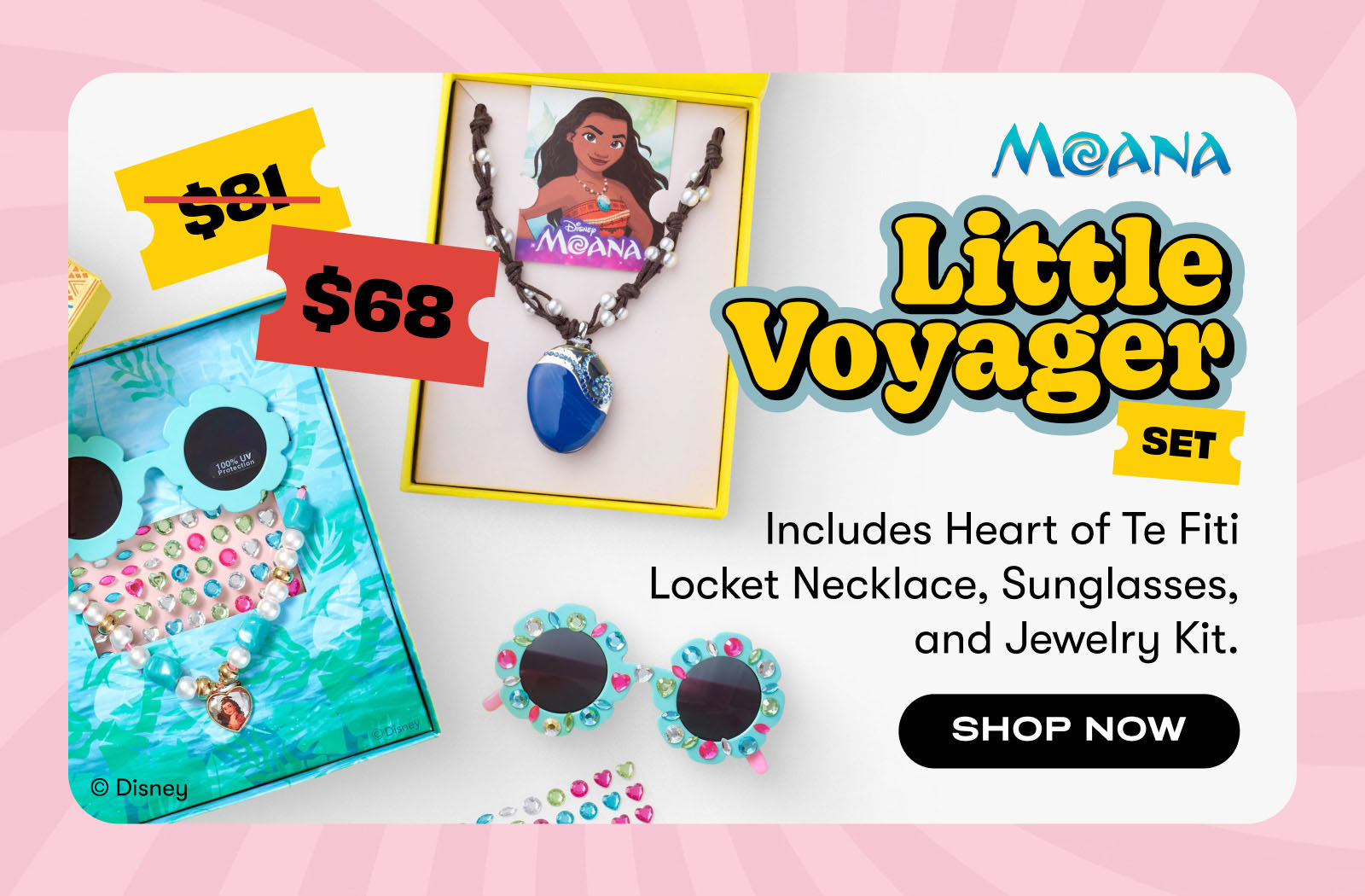 Moana Little Voyager Set