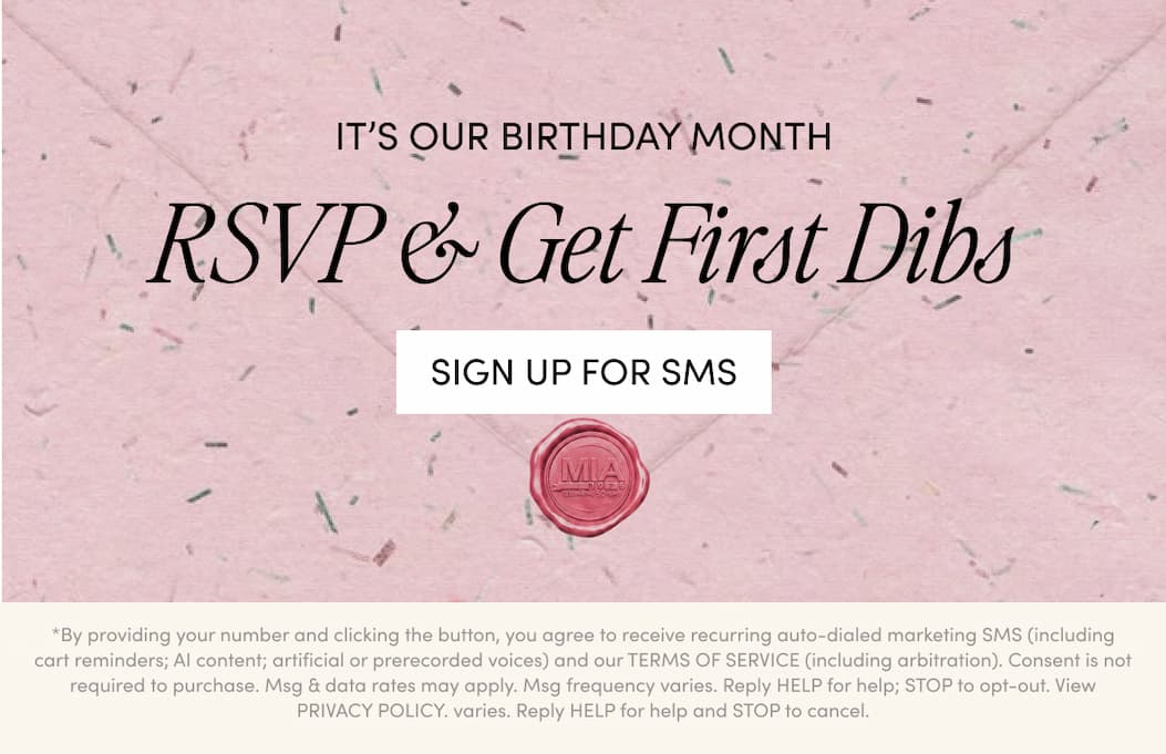 RSVP For The Birthday Sale