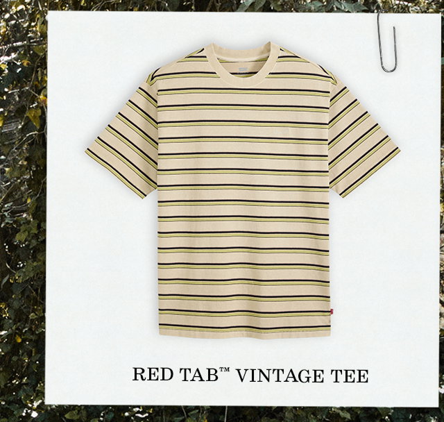 RED TAB VINTAGE TEE