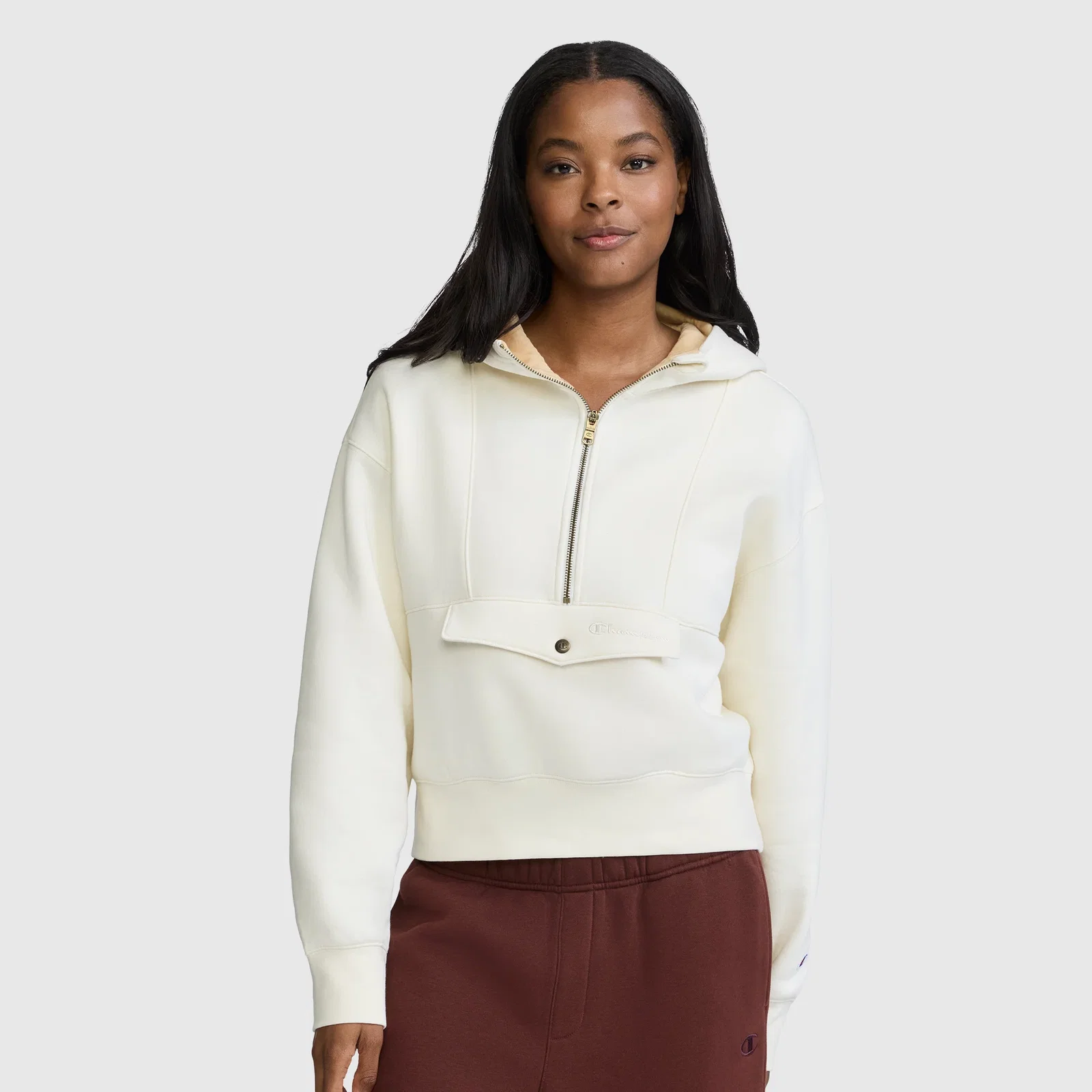 Image of Training Half-Zip Fleece Hoodie