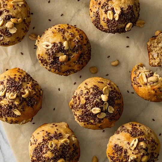 High-Protein Peanut Butter Muffins