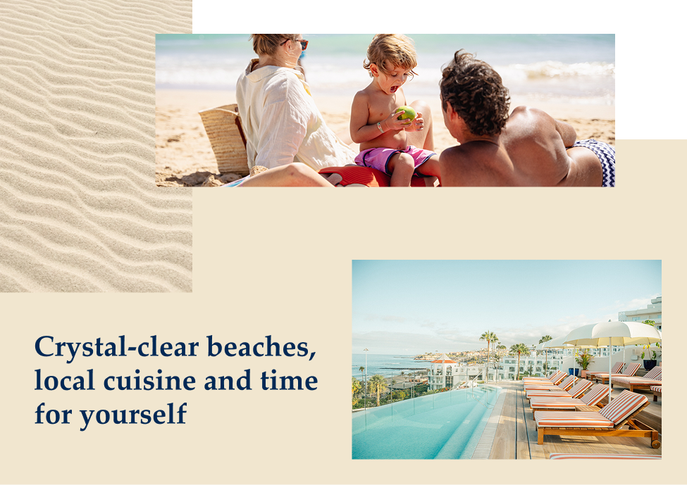 Idyllic beaches, local cuisine and time reserved for you
