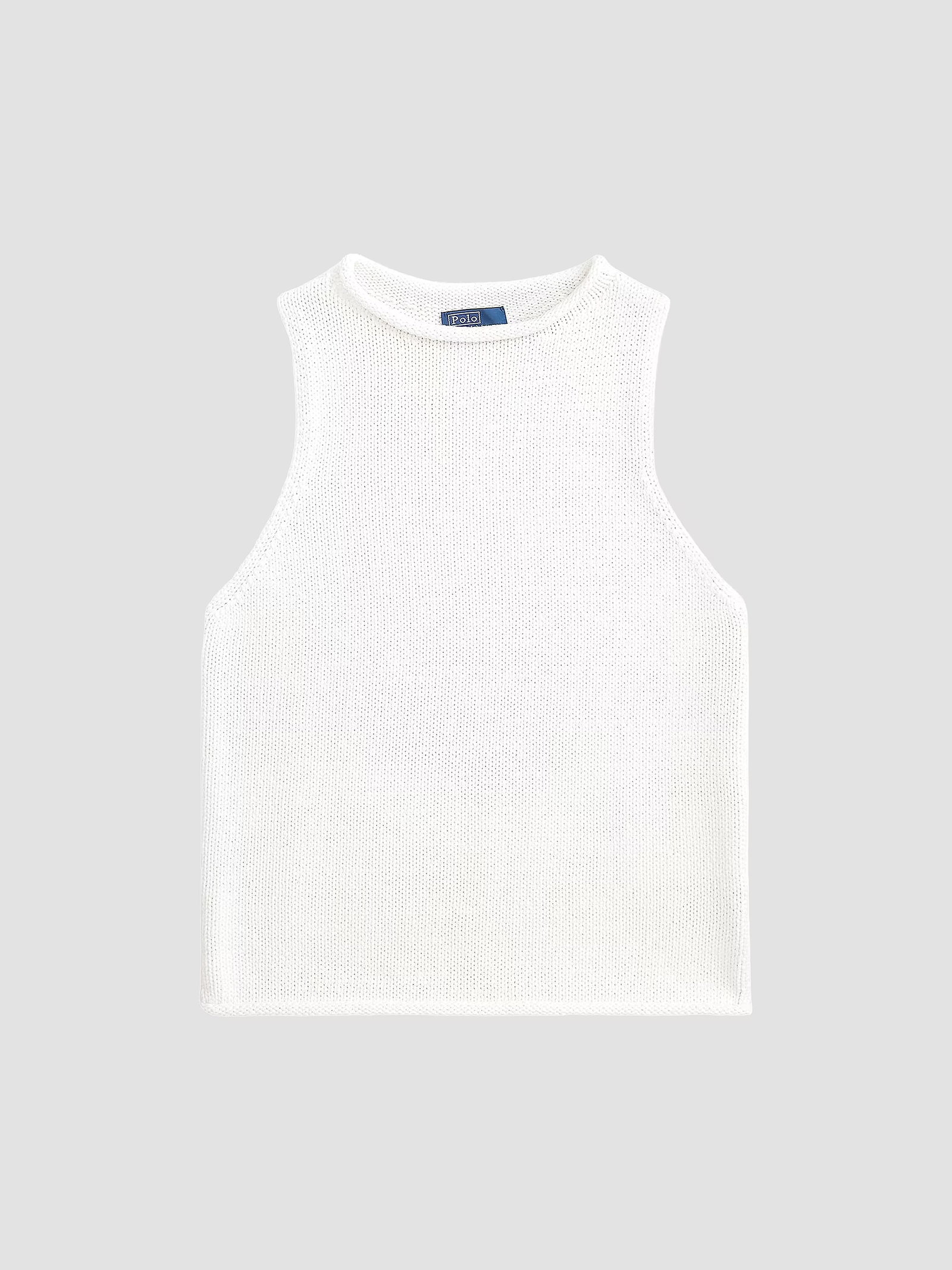 Polo Ralph Lauren Sleeveless Linen-Blend Sweater Tank