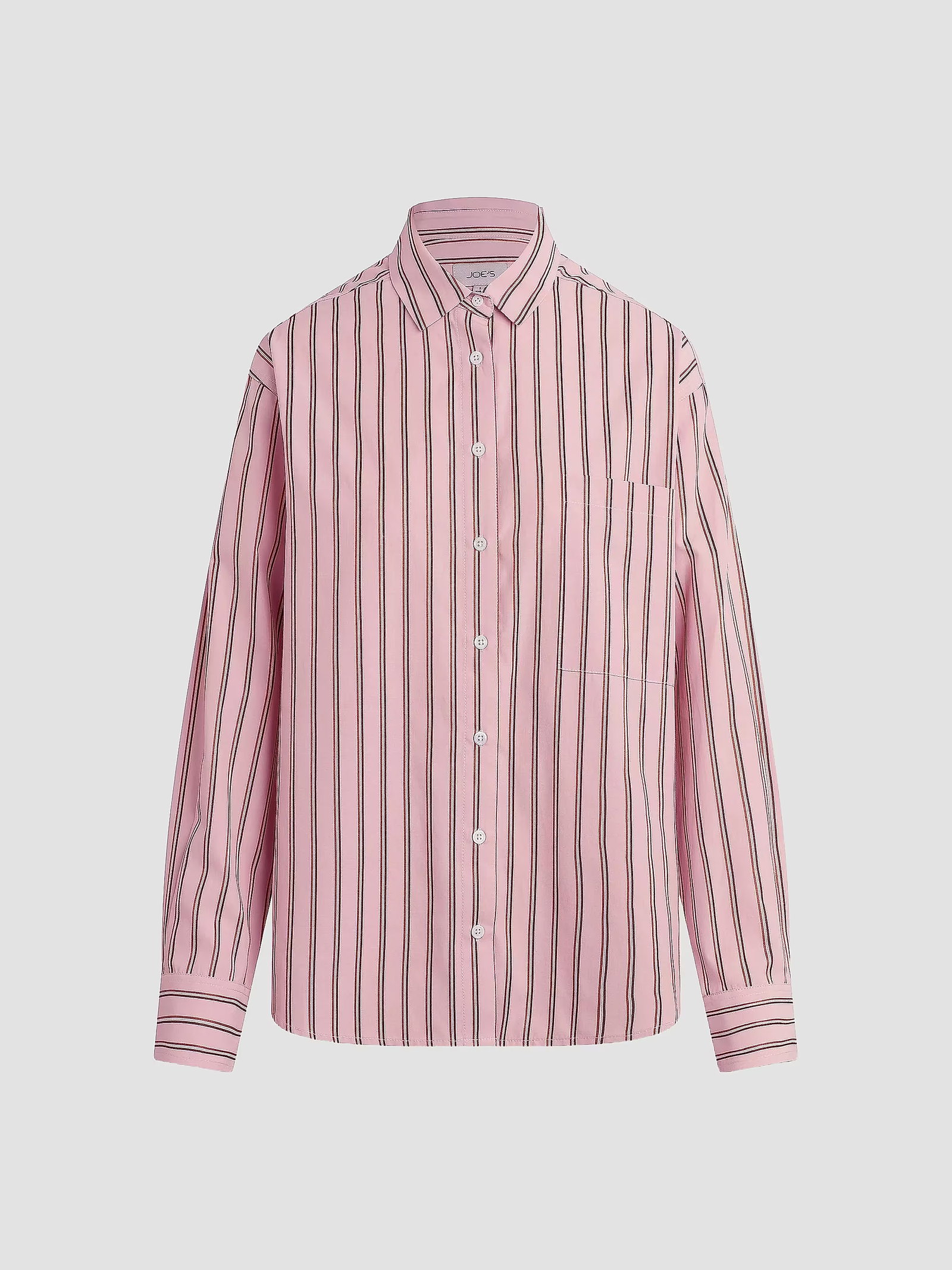 Joe's Jeans The Boyfriend Striped Button-Front Shirt