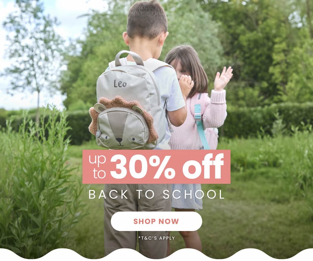 Up to 30% off back to school