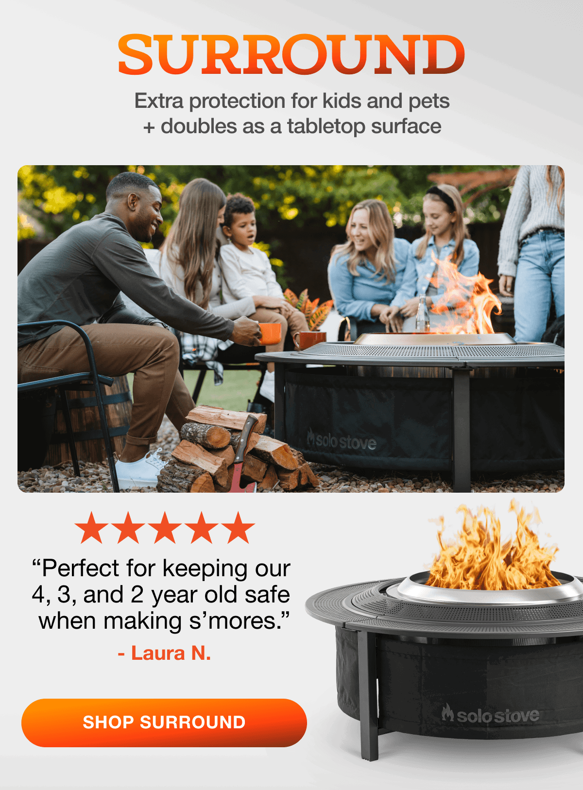 Fire Pit Surround
