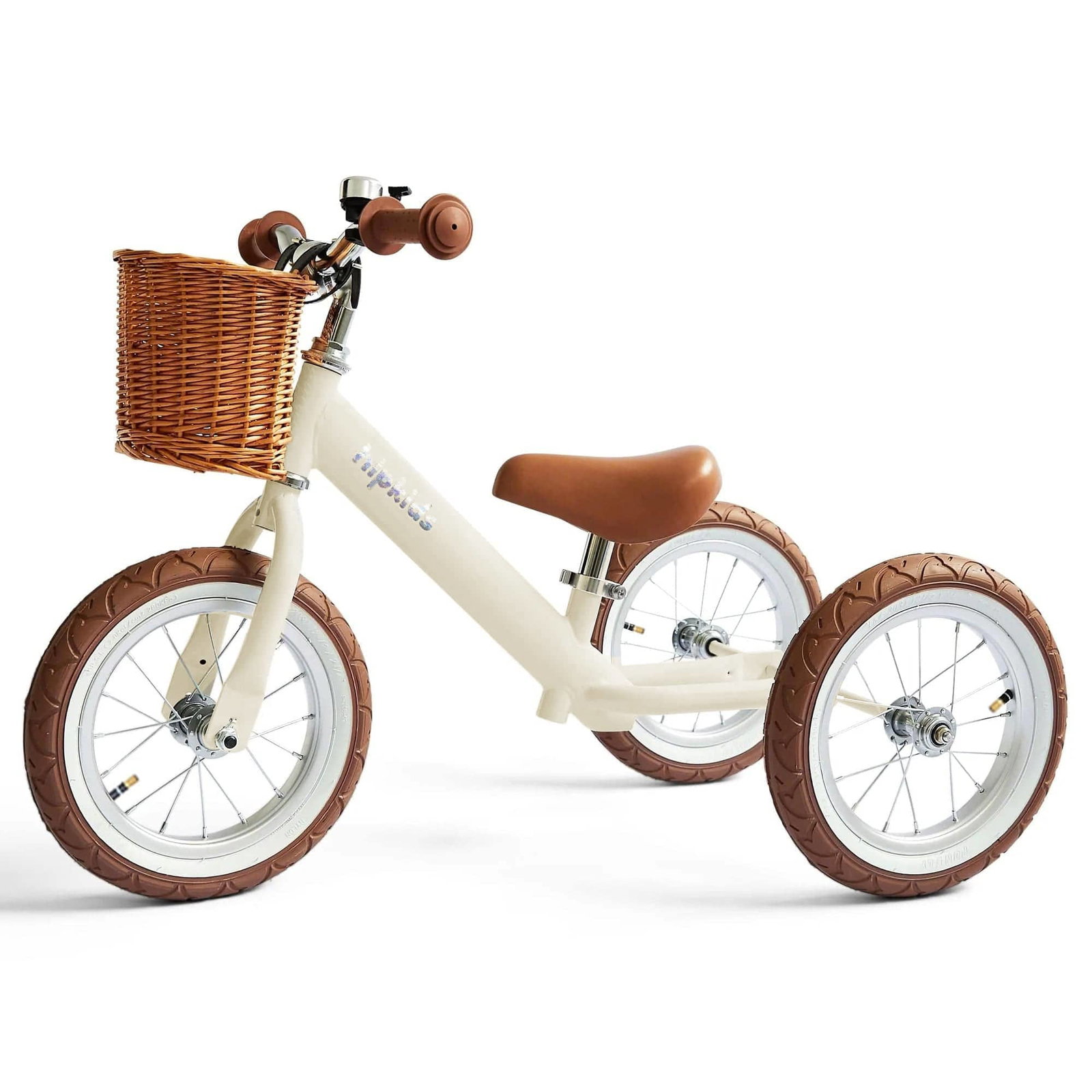 Image of 2 in 1 Steel Trike/Balance Bike (incl. wicker basket)