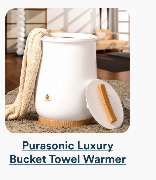 Purasonic Luxury Bucket Towel Warmer