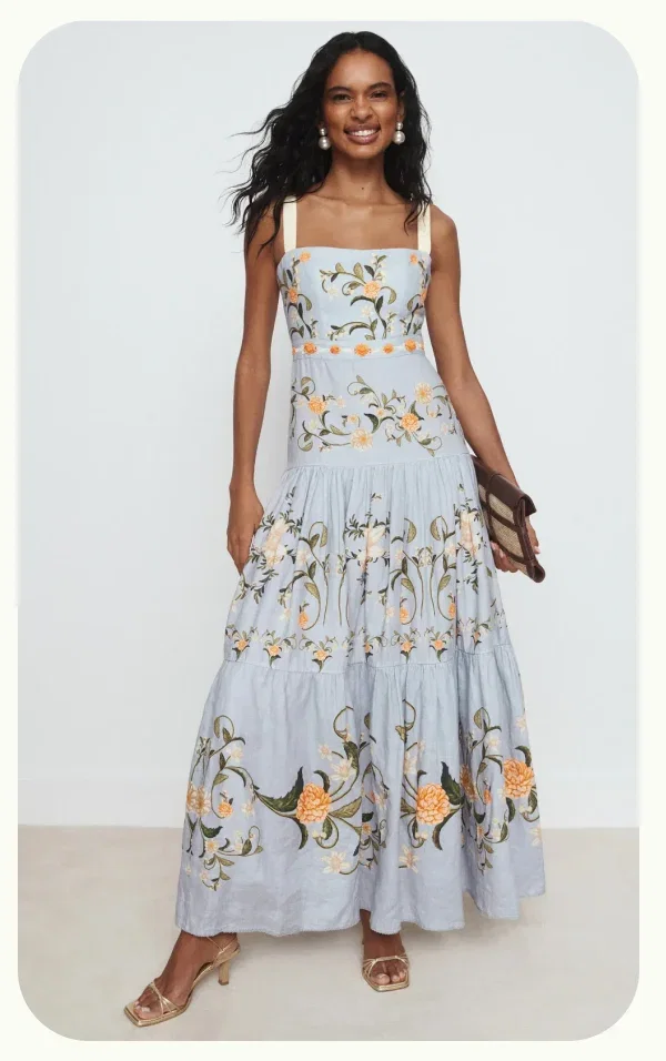 Save $1,100 by renting this Agua by Agua Bendita dress