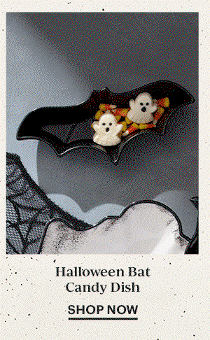Halloween Bat Candy Dish  SHOP NOW