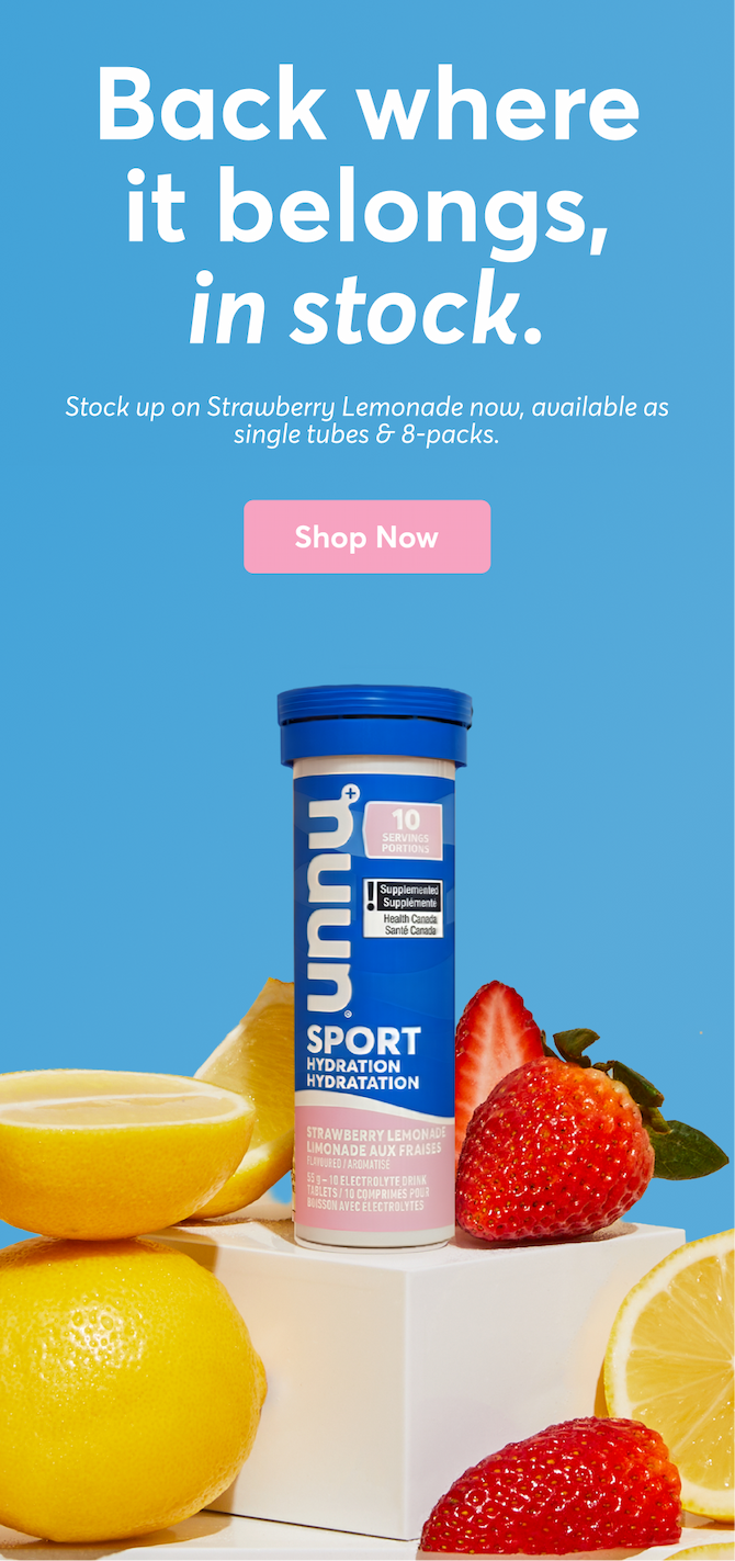 Strawberry lemonade back in stock