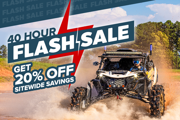 40 Hour Flash Sale - Get 20% off sitewide savings