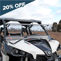 20% off Flip Windshields