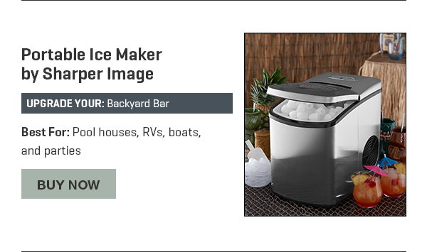Portable Ice Maker by Sharper Image