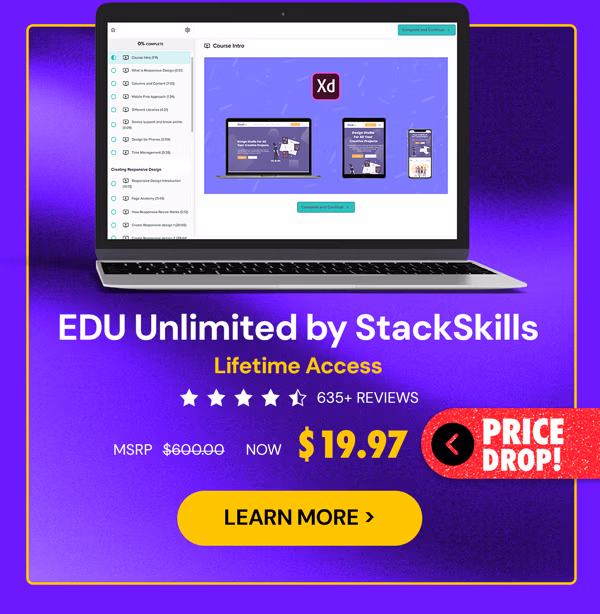 EDU Unlimited by StackSkills: Lifetime Access