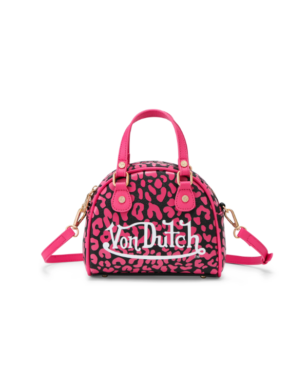 Von Dutch Bowling Bag · Pink Leopard at Century 21 NYC