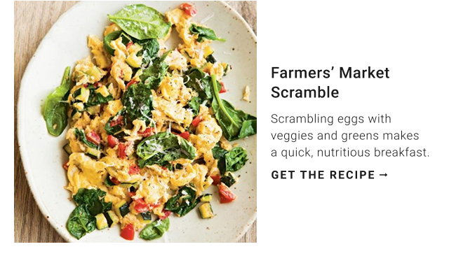 Farmers’ Market Scramble - get the recipe