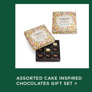Assorted Cake Inspired Chocolates Gift Set, 9pc each