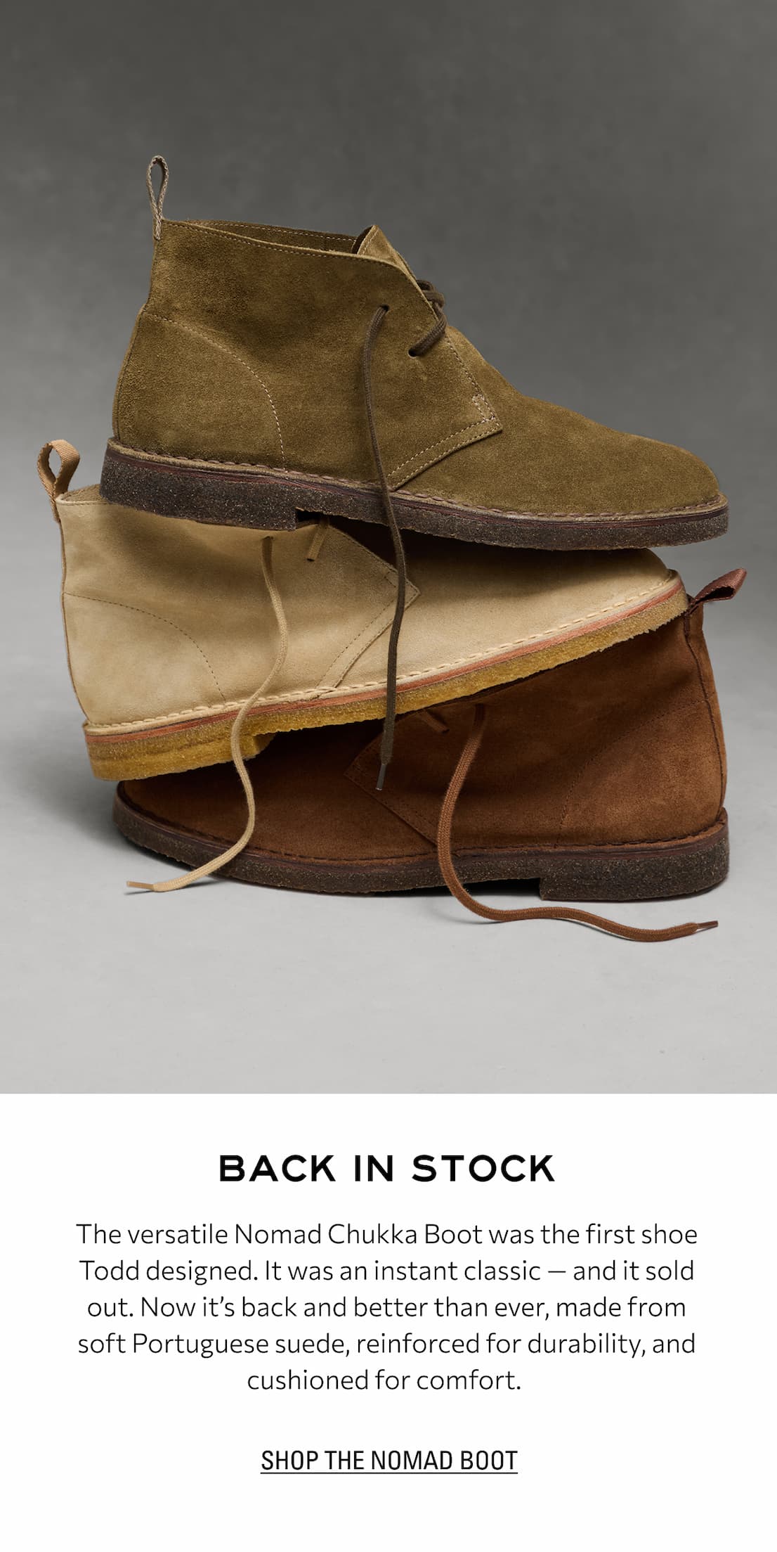 SHOP THE NOMAD BOOT