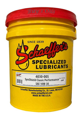 Schaeffer s 4030-005 SynShield Classic Performance 10W-30 | 5-G