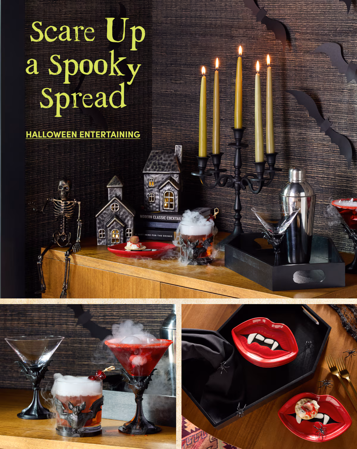 Scare Up a Spooky Spread HALLOWEEN ENTERTAINING