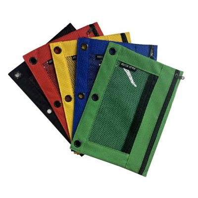 Double Zipper Pencil Pouch