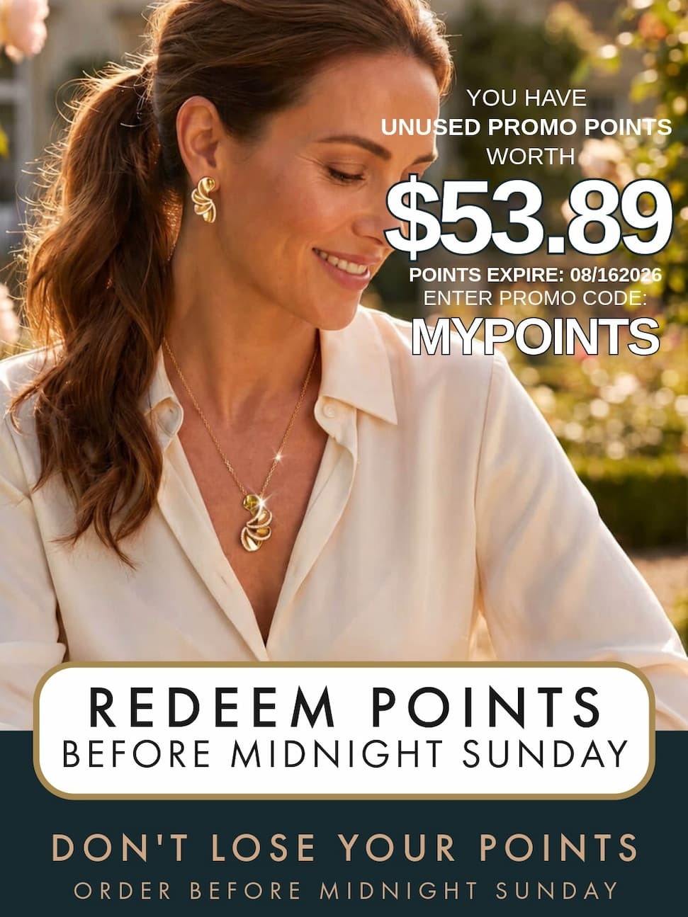 Claim Points Before Midnight Sunday  Or Lose Them All