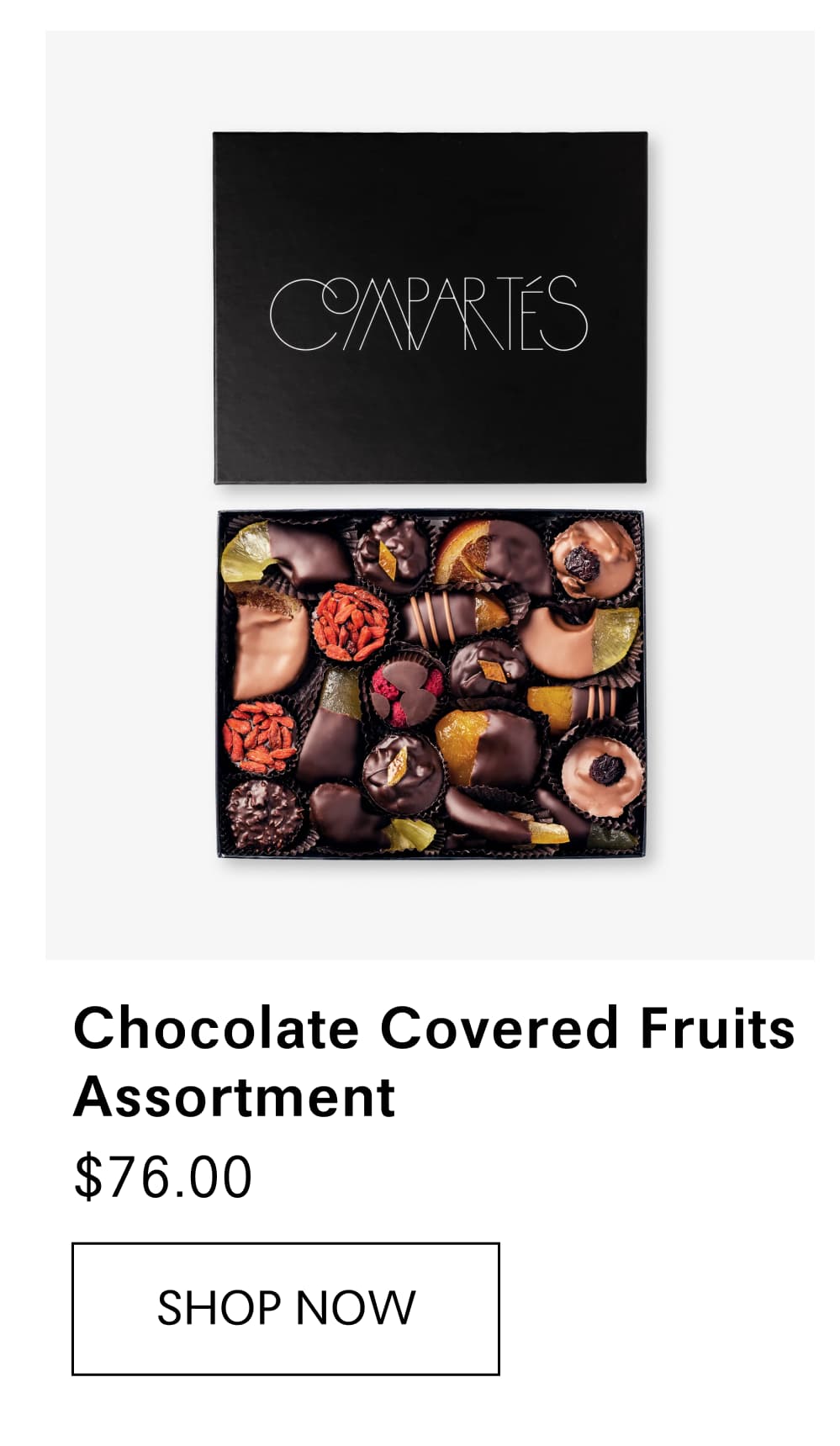 Chocolate Covered Fruits Assortment