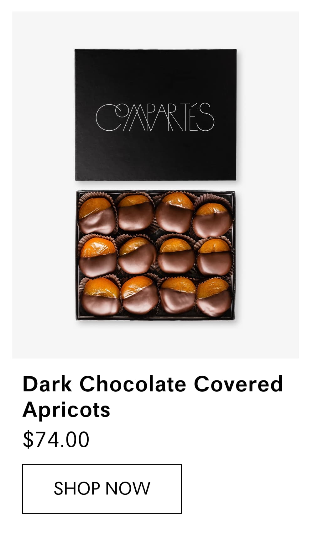 Dark Chocolate Covered Apricots