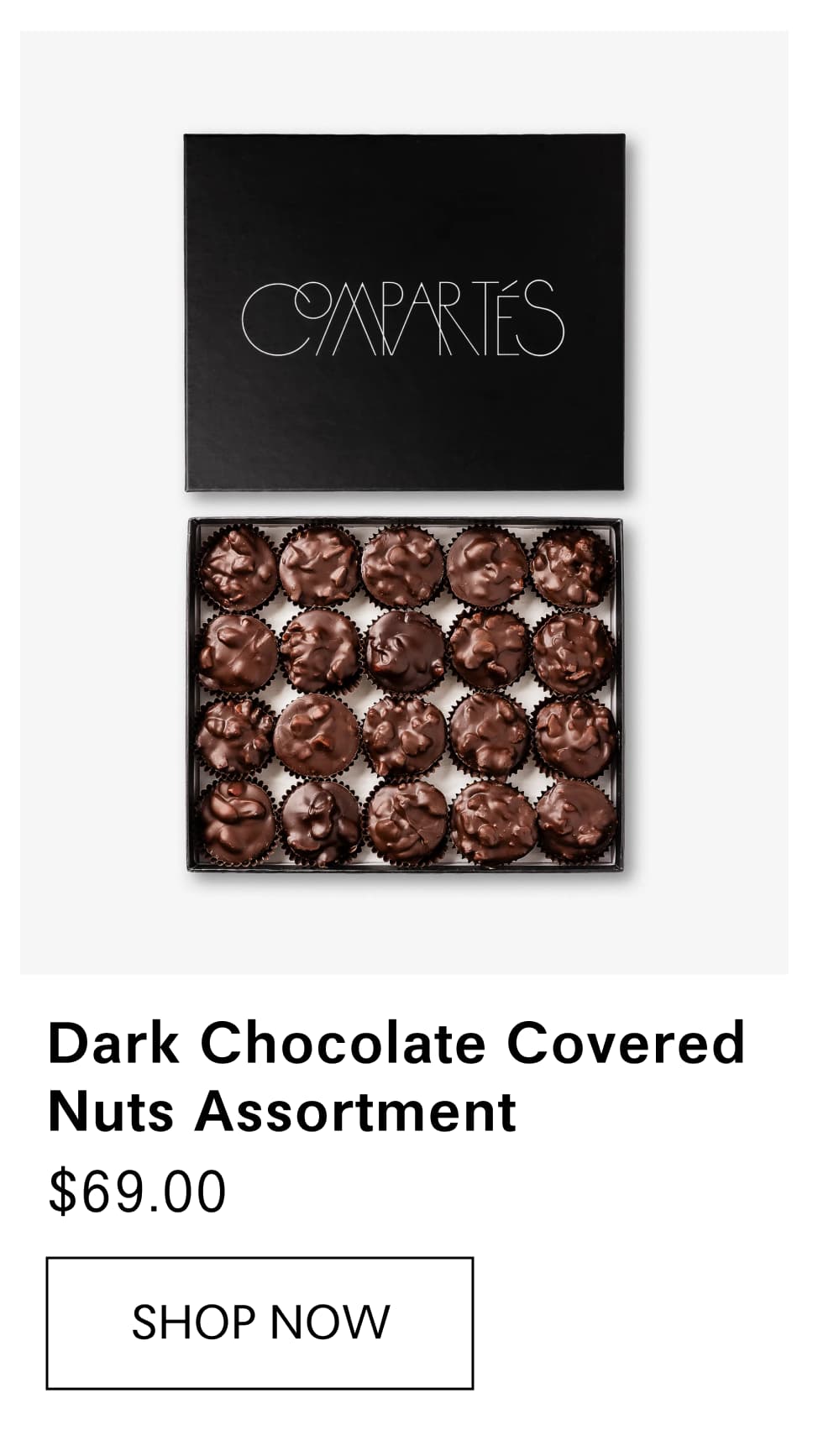  Dark Chocolate Covered Nuts Assortment