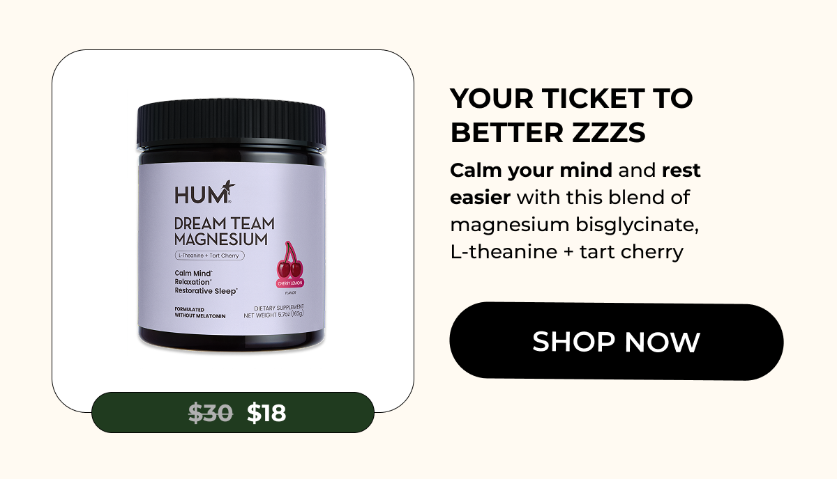 40% off your first subscription - Dream Team Magnesium