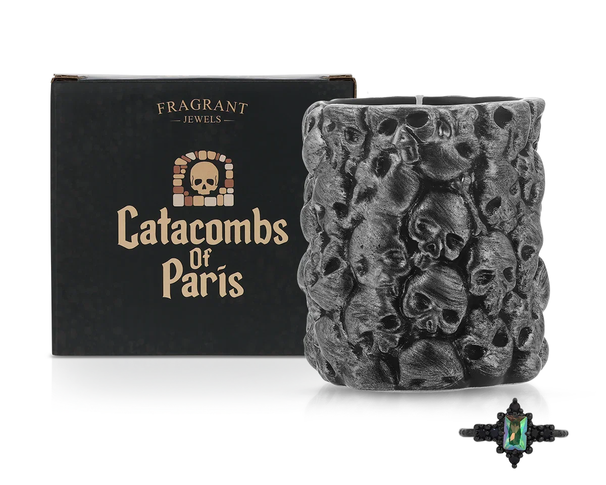 Catacombs of Paris - Jewel Candle
