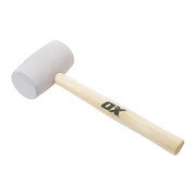OX Pro 24oz (0.68kg) White Rubber Mallet