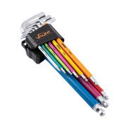 Vaunt 9 Piece Colour Coded Ball-End Hex Key Set