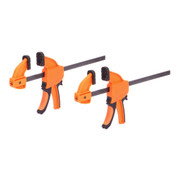 Vaunt Heavy Duty 300mm / 12'' Quick-Grip Clamp - Pack of 2