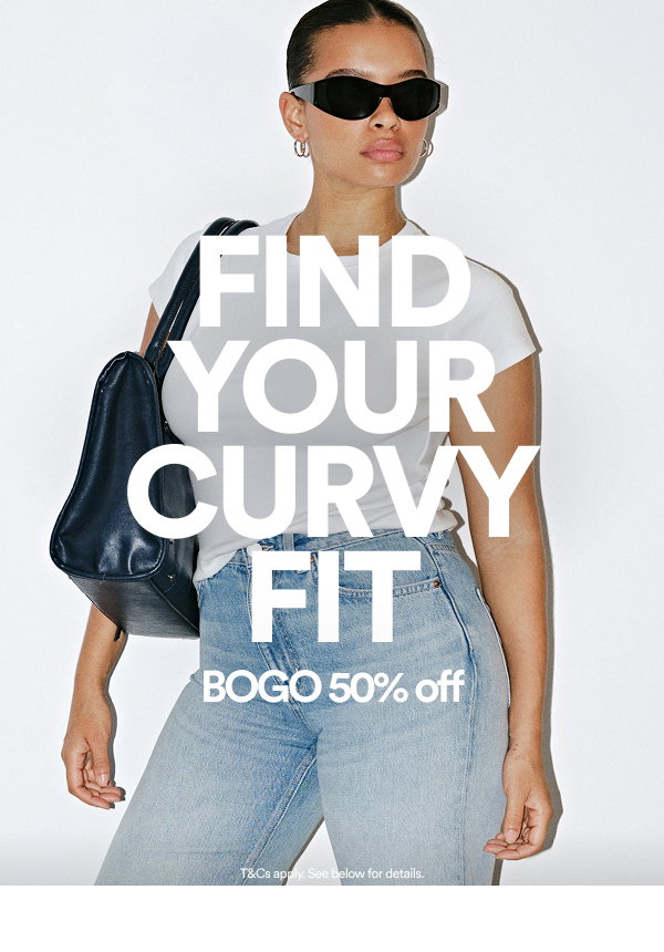 Find Your Curvy Fit, BOGO 50% off