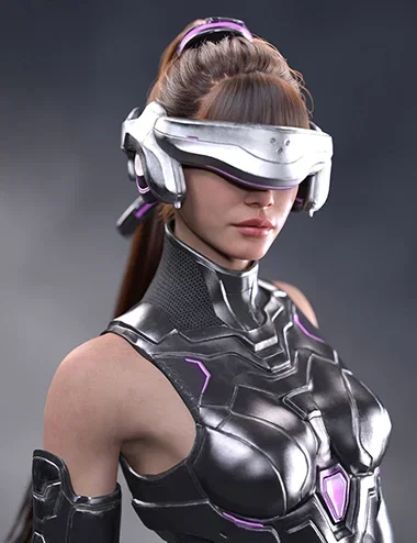 Princess Series Phantom Mercenary Outfit for Genesis 9